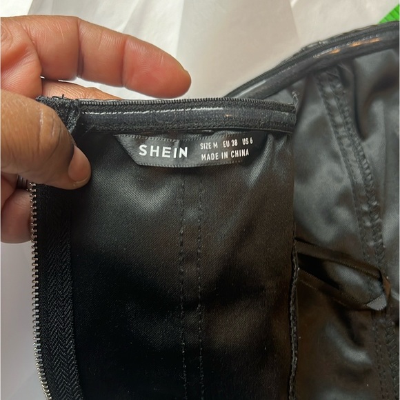 Faux leather tube top - Picture 6 of 8